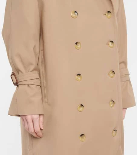 Totême Signature cotton-blend trench coat 5