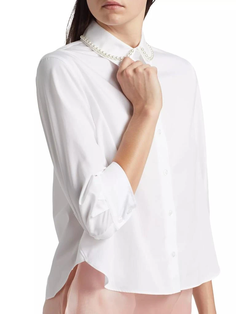 Simone Rocha Embellished Button-Front Shirt 6