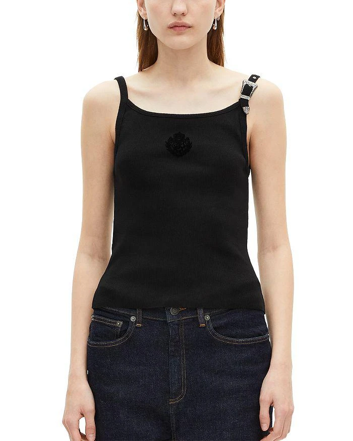 The Kooples Buckle Strap Tank Top 1