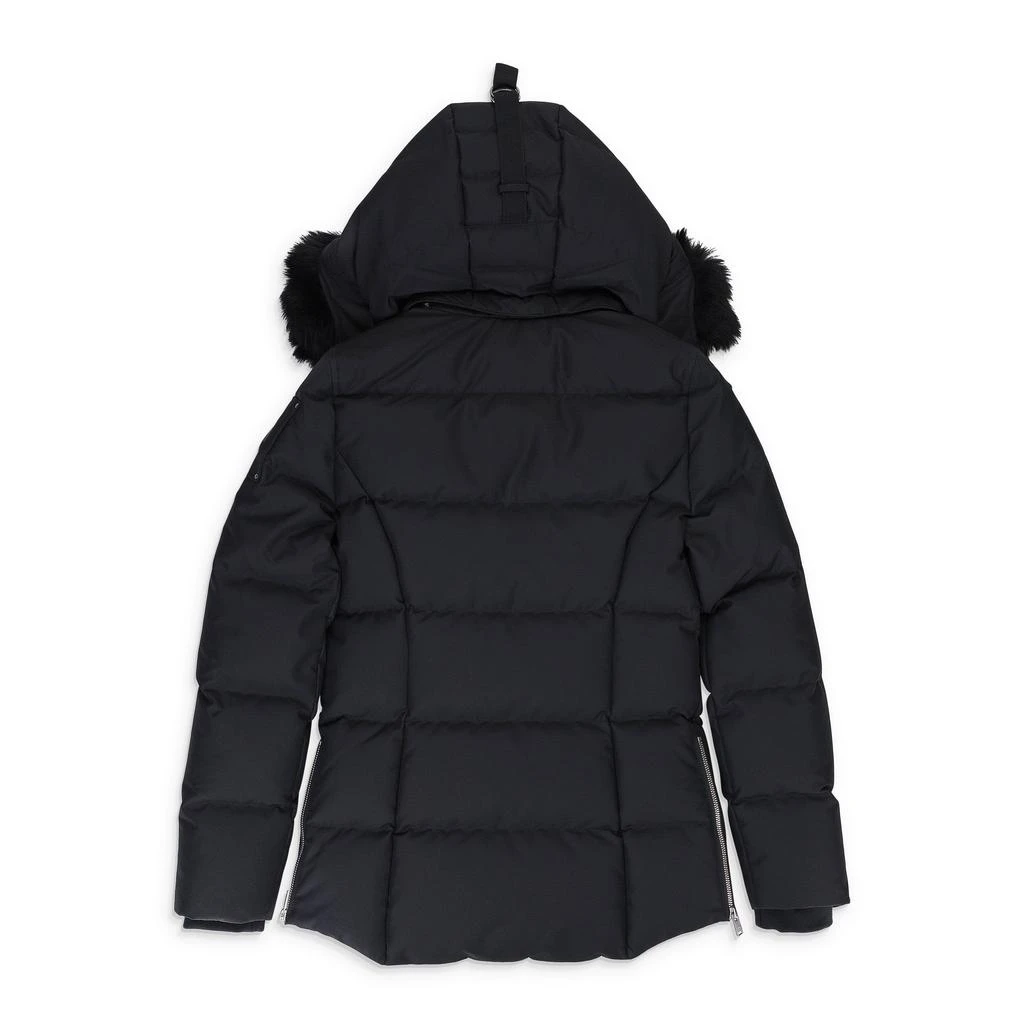 Moose Knuckles W CLOUD 3Q SH BLK W/BLK SH PUFFER JACKET 4