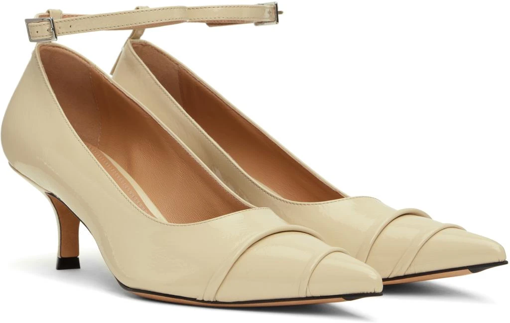MAISON MARGIELA Beige Kinkies Pump Heels 4