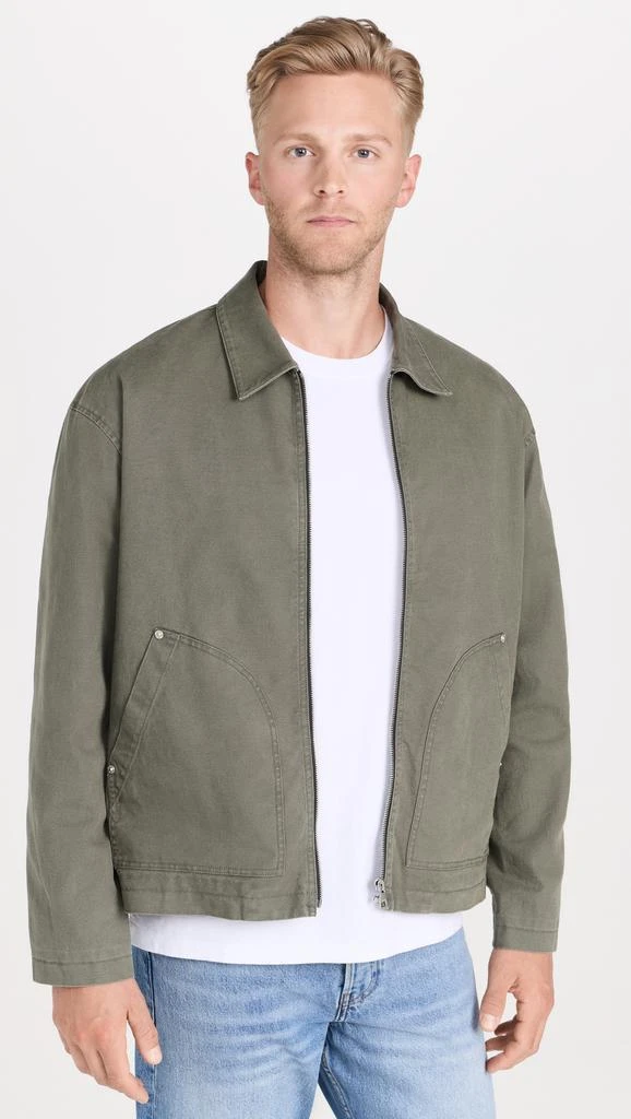 FRAME Garment Washed Trucker Jacket 1