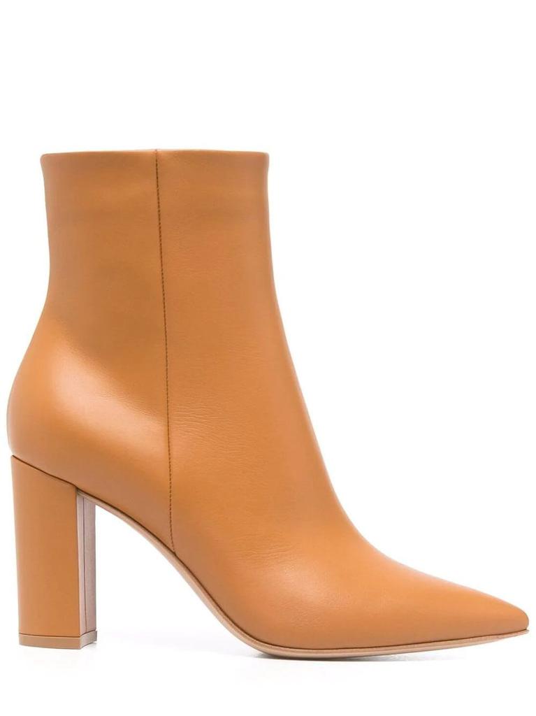 NA Brown Piper 85 ankle boots