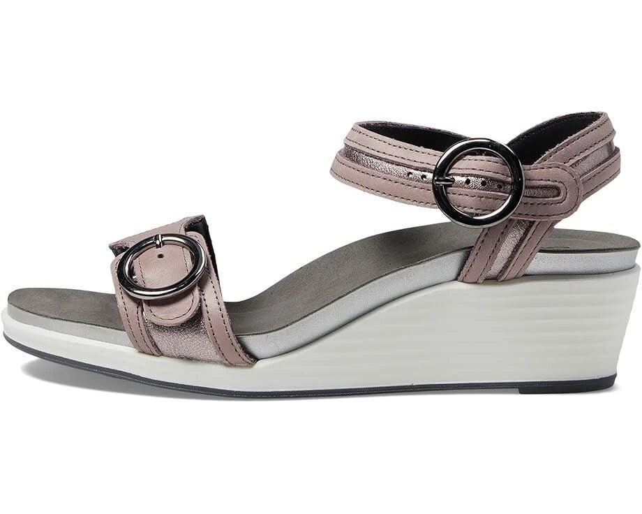 SAS Seight Sandal Women's US 9.5 Wisteria Ankle Strap Wedge Heel Slip-On ZOGG32 2