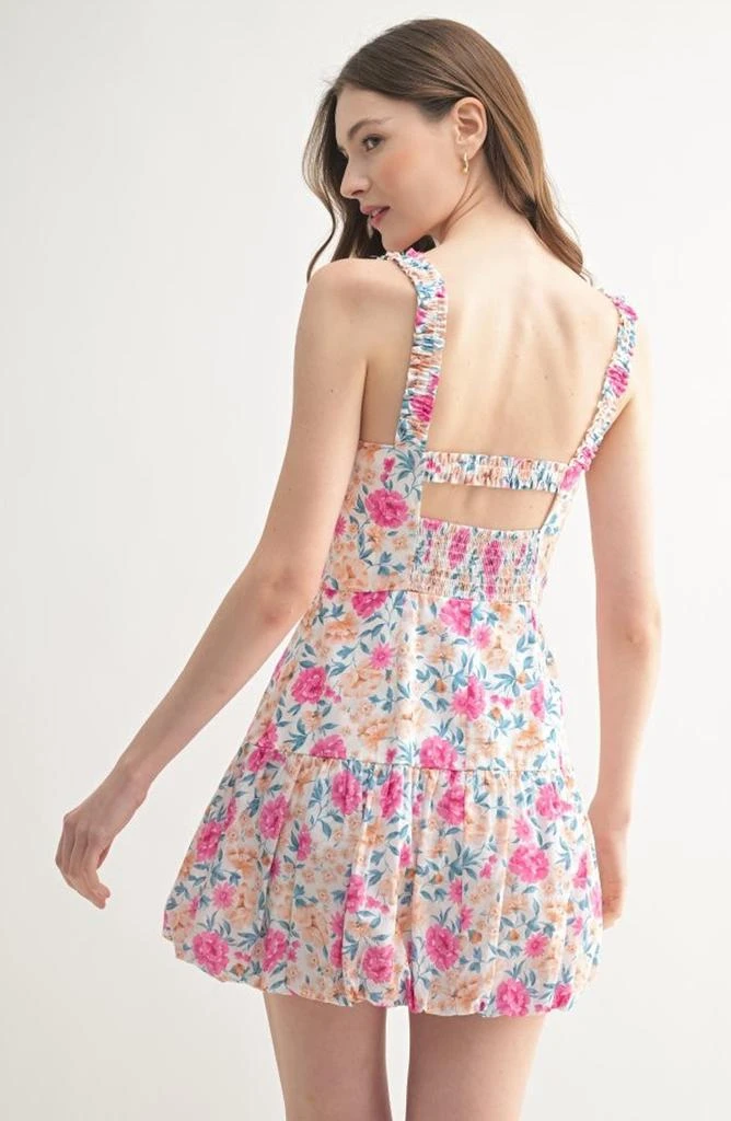Lush Floral Bubble Dress 3