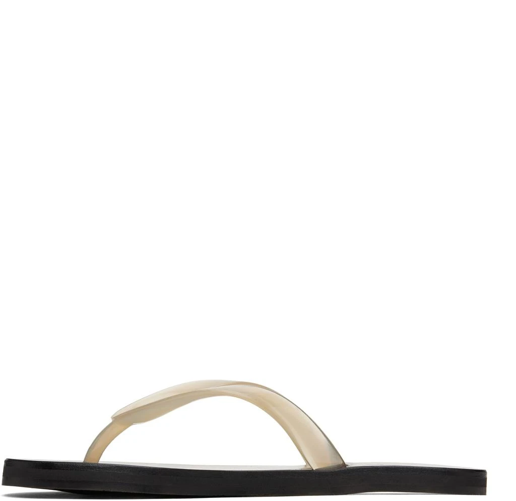 ANCIENT GREEK SANDALS Off-White Saionara Jelly Flip-Flops 3