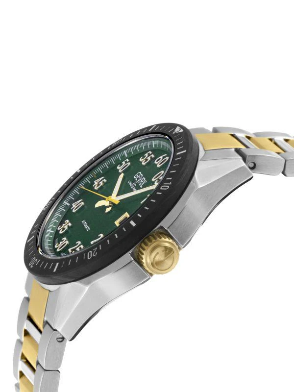 Gevril Ascari 42MM Two Tone Stainless Steel Automatic Watch 2