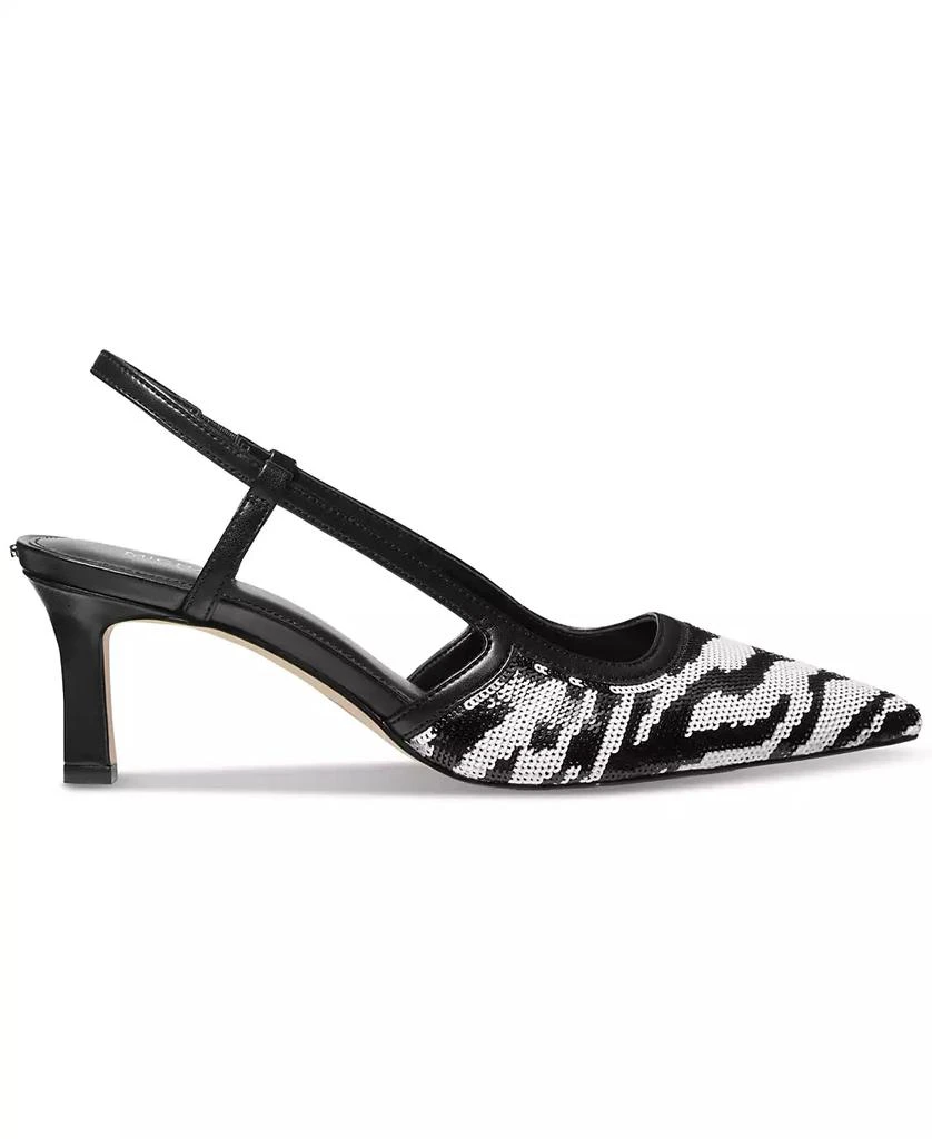 Michael Kors Women's Alora Pointed Toe Mid Heel Slingback Pumps 4