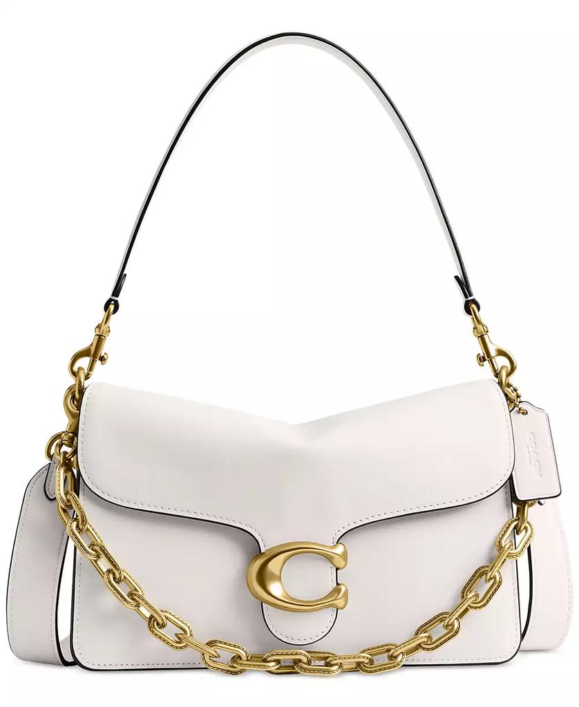 Coach Chain Tabby Leather Small Shoulder Bag