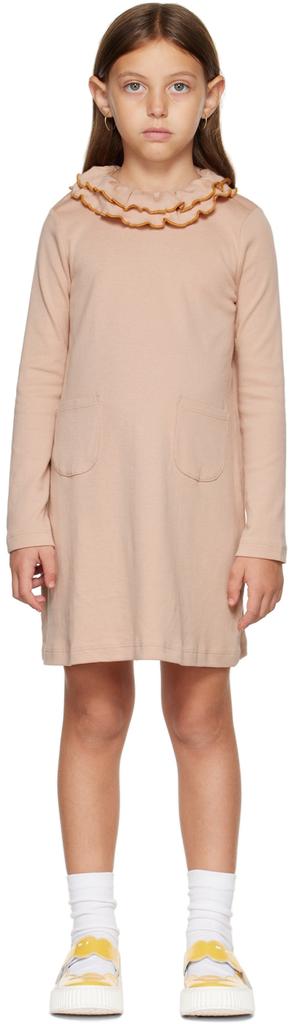 Misha & Puff Kids Pink Sweetheart Dress