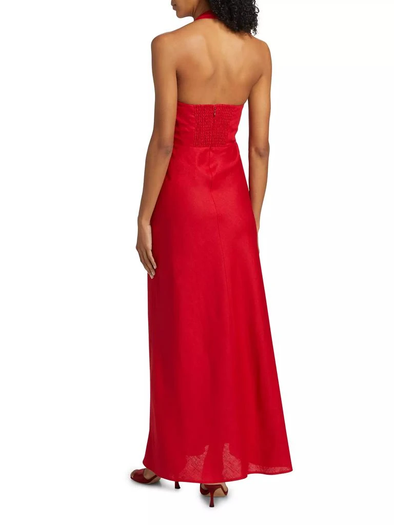 Reformation Delilah Linen Maxi Dress 5