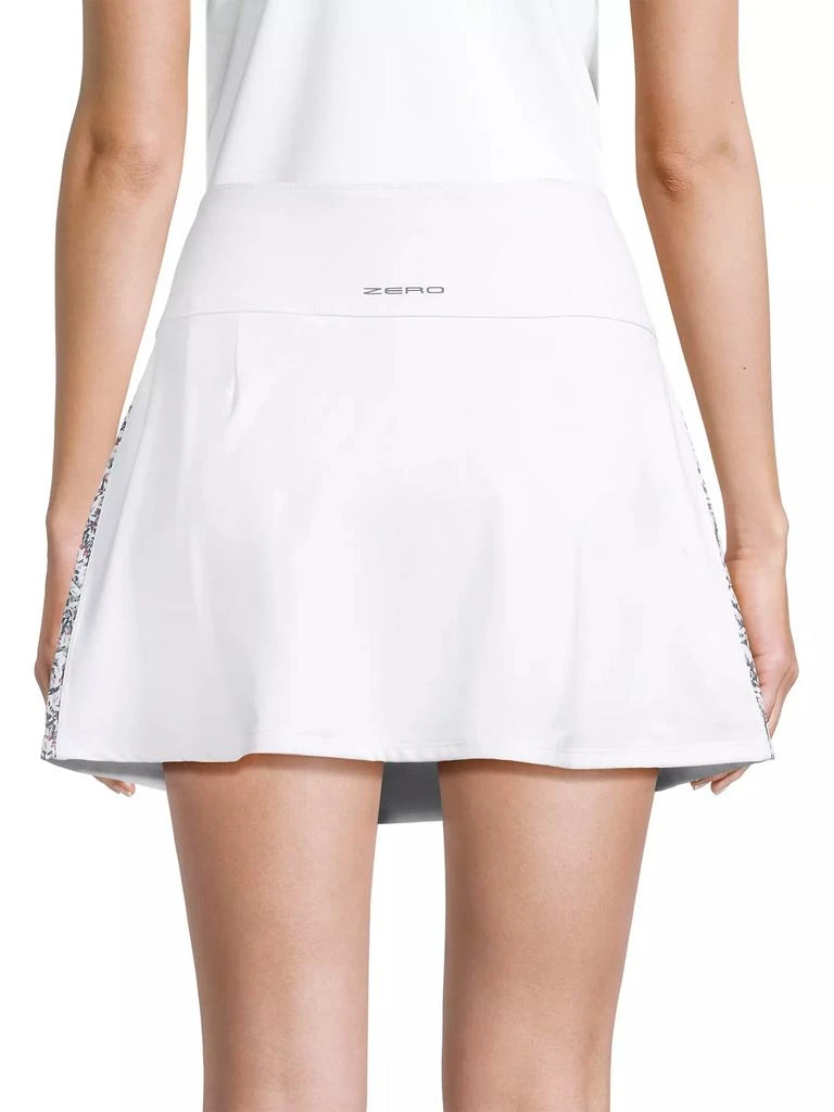 Zero Restriction Susie Floral-Trim Tennis Skirt 5