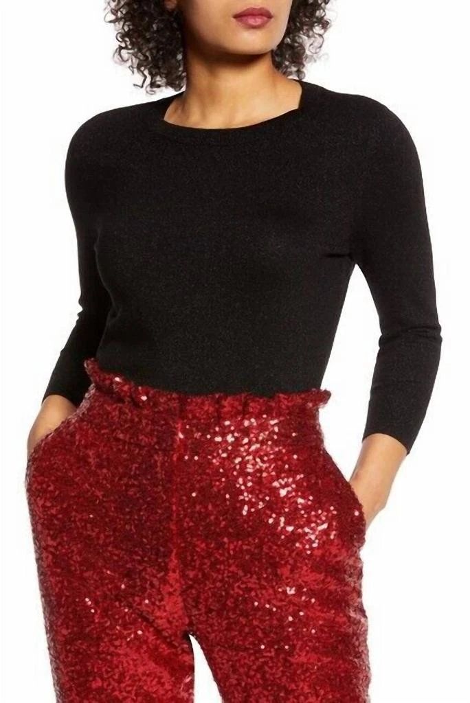 Halogen Halogen - X Atlantic-Pacific Neck Sweater 1