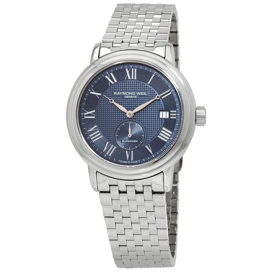 Raymond Weil Maestro Automatic Blue Dial Men's Watch 2838-ST-00508 1
