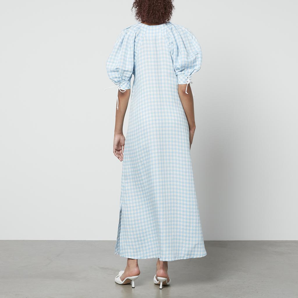 Sleeper Sleeper Garden Linen Midi Dress