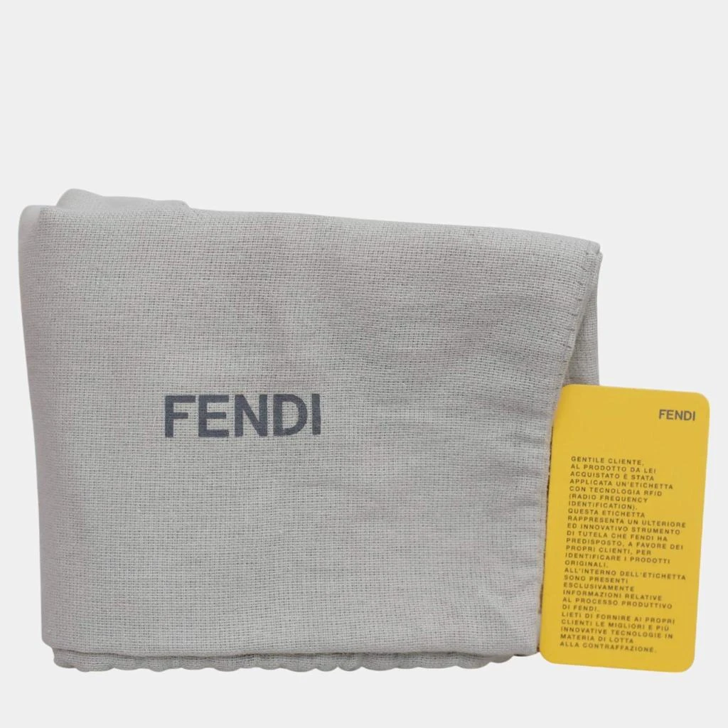 Fendi Fendi Red Leather Mamma Baguette Flap Shoulder Bag 7