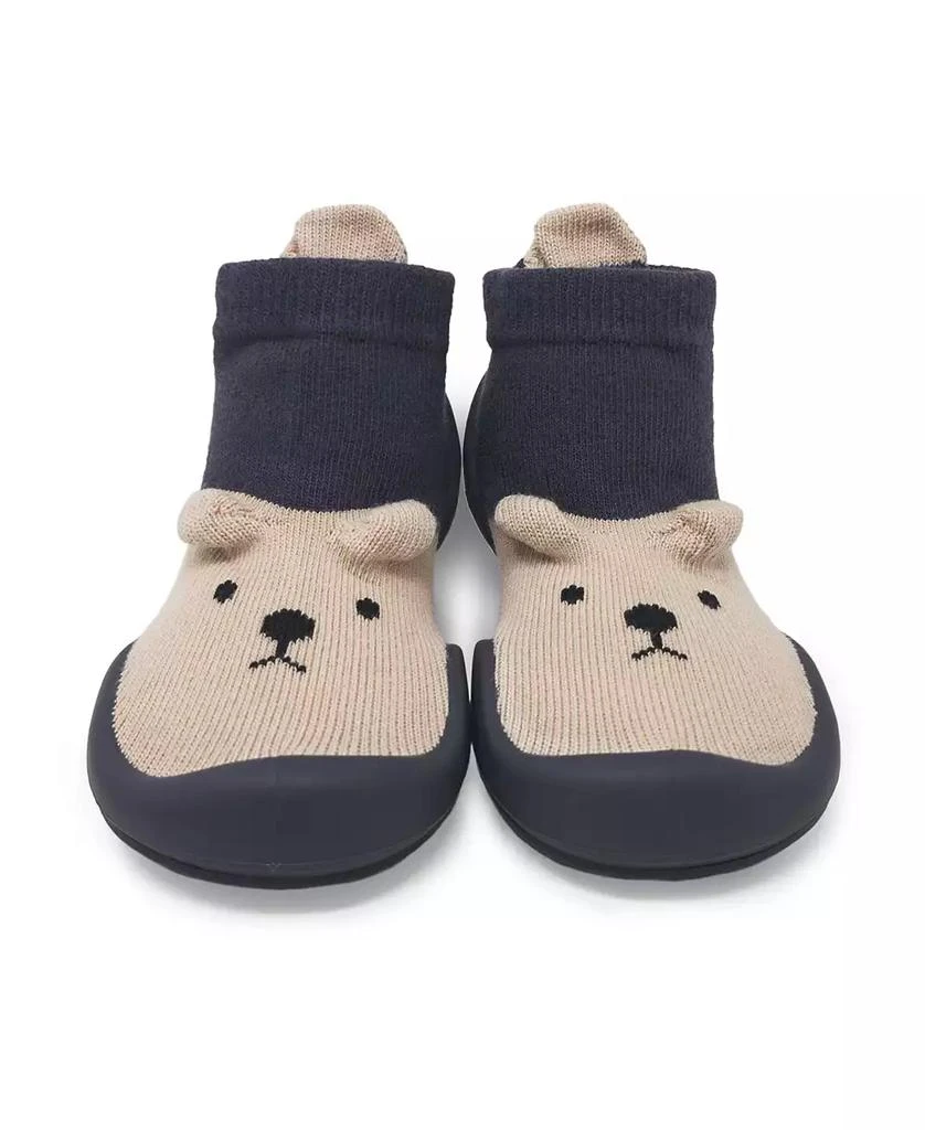 Komuello Baby Boy First Walk Sock Shoes Little Cub 5
