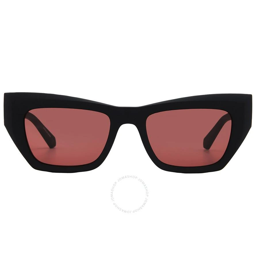 Calvin Klein Red Cat Eye Unisex Sunglasses CKJ23641S 002 50 1