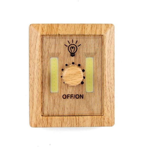 Kikkerland Wooden Dimmer Light 1