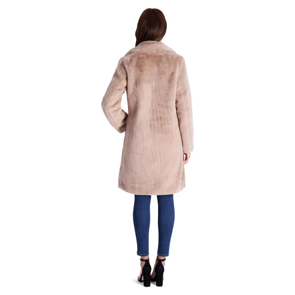 Avec Les Filles Womens Faux Fur Plush Faux Fur Coat 4