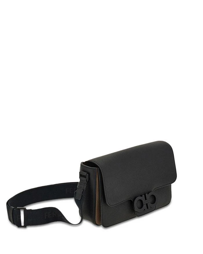 Salvatore Ferragamo Double Gancini Leather Shoulder Bag 5