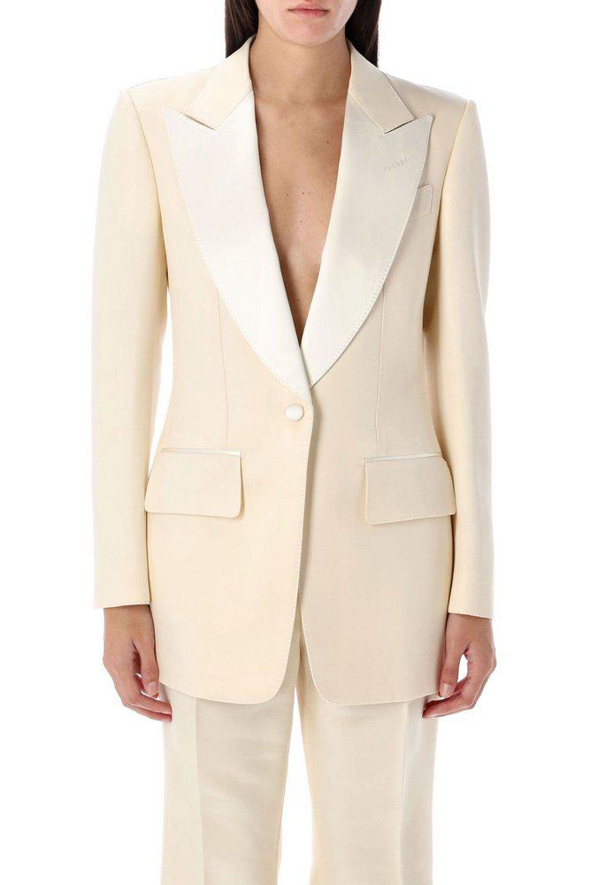 Tom Ford Tom Ford Lustrous Barathea Single-Breasted Tuxedo Jacket