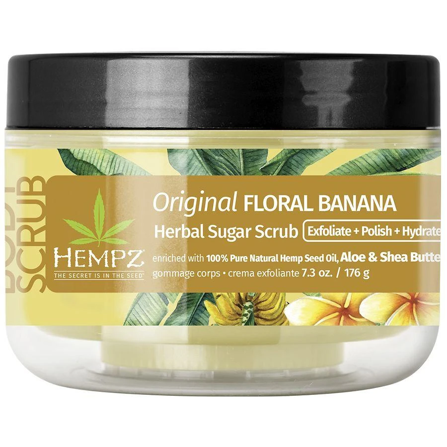 Hempz Original Body Scrub Floral Banana 1