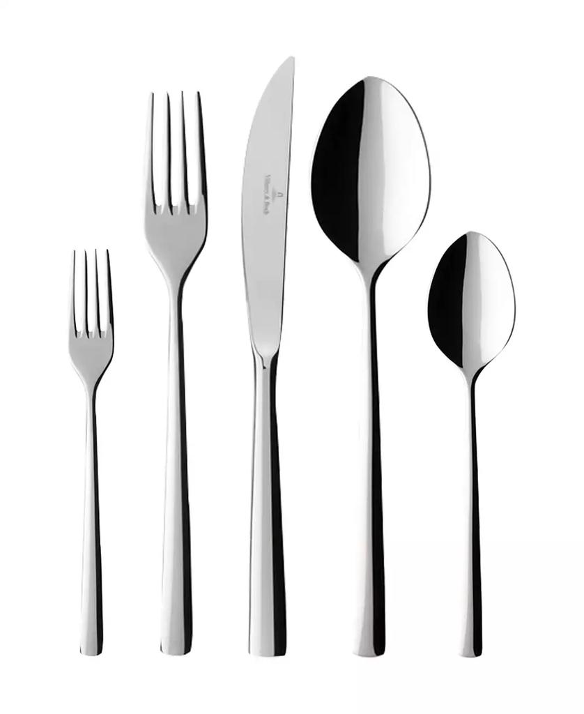 Villeroy & Boch Piemont 40 Piece Flatware Set, Service for 8