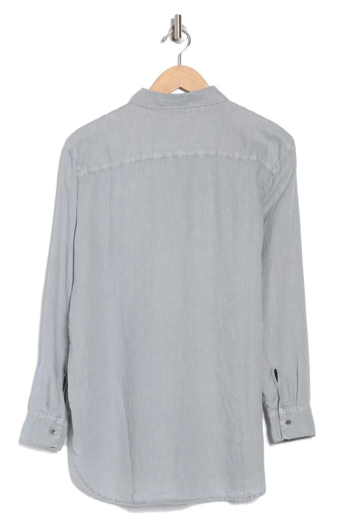 James Perse Lightweight Linen Button-Up Shirt 4