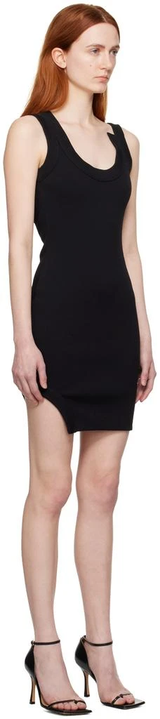 Boyarovskaya Black Ribbed Minidress 2