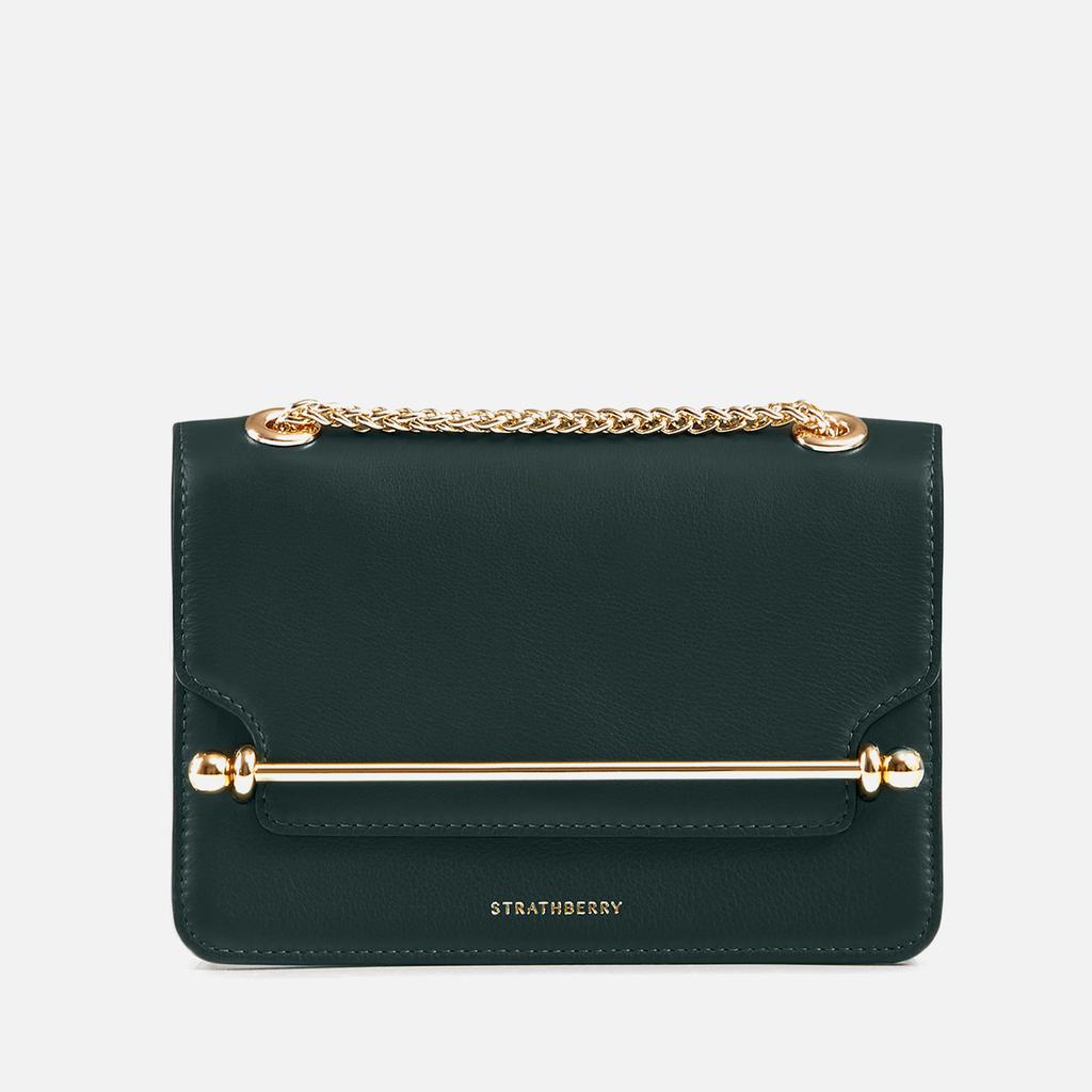 Strathberry Strathberry East/West Leather Crossbody Mini Bag