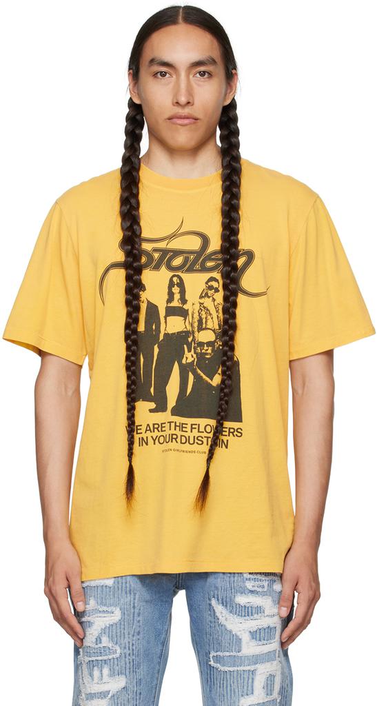 Stolen Girlfriends Club Yellow 'Dust Bin' T-Shirt