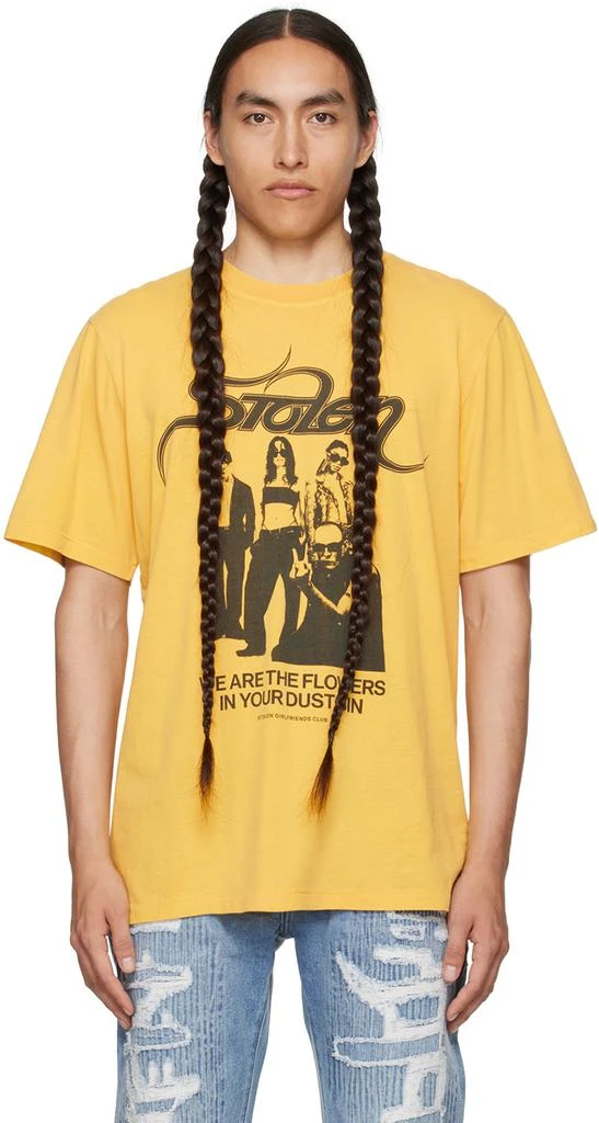 Stolen Girlfriends Club Yellow 'Dust Bin' T-Shirt 1