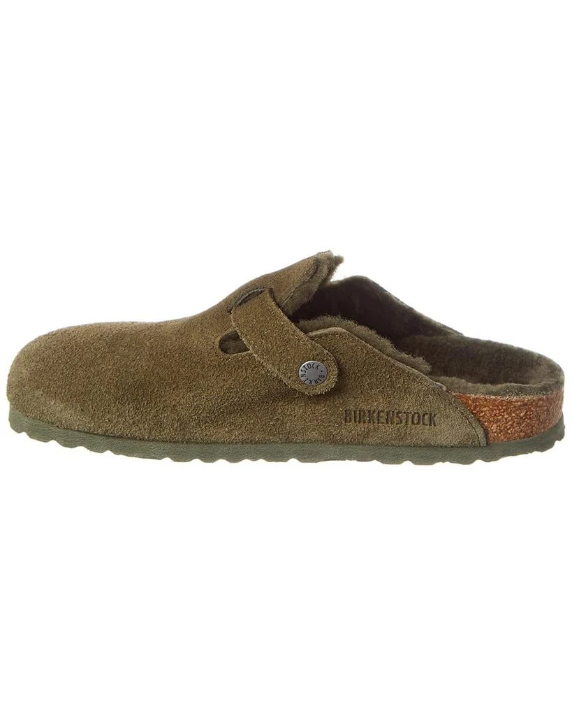 Birkenstock Boston VL Narrow Suede & Shearling Clog 2