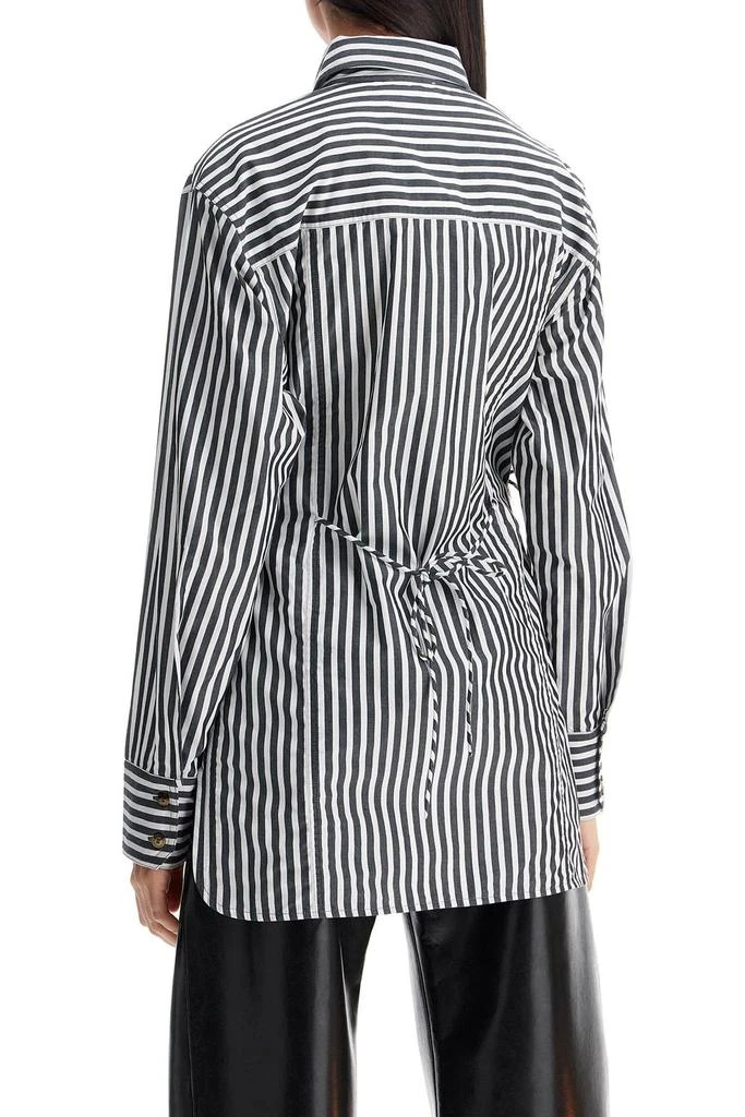 Ganni Ganni Striped Long-Sleeved Shirt 4
