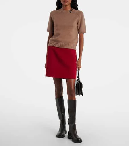 Max Mara Knitted wool and cashmere top 2