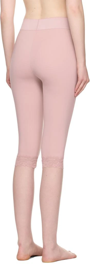 SKIMS Pink Vintage Shapewear Capri Leggings 3