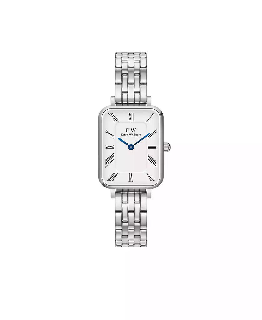 Daniel Wellington Unisex Analog Silver-Tone Stainless Steel Watch, 20mm