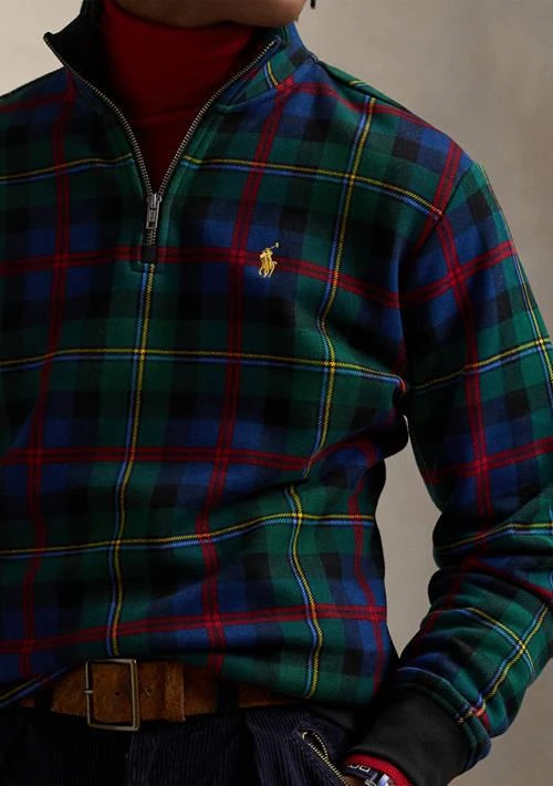 Ralph Lauren Ralph Lauren Plaid Sueded Fleece Pullover 3
