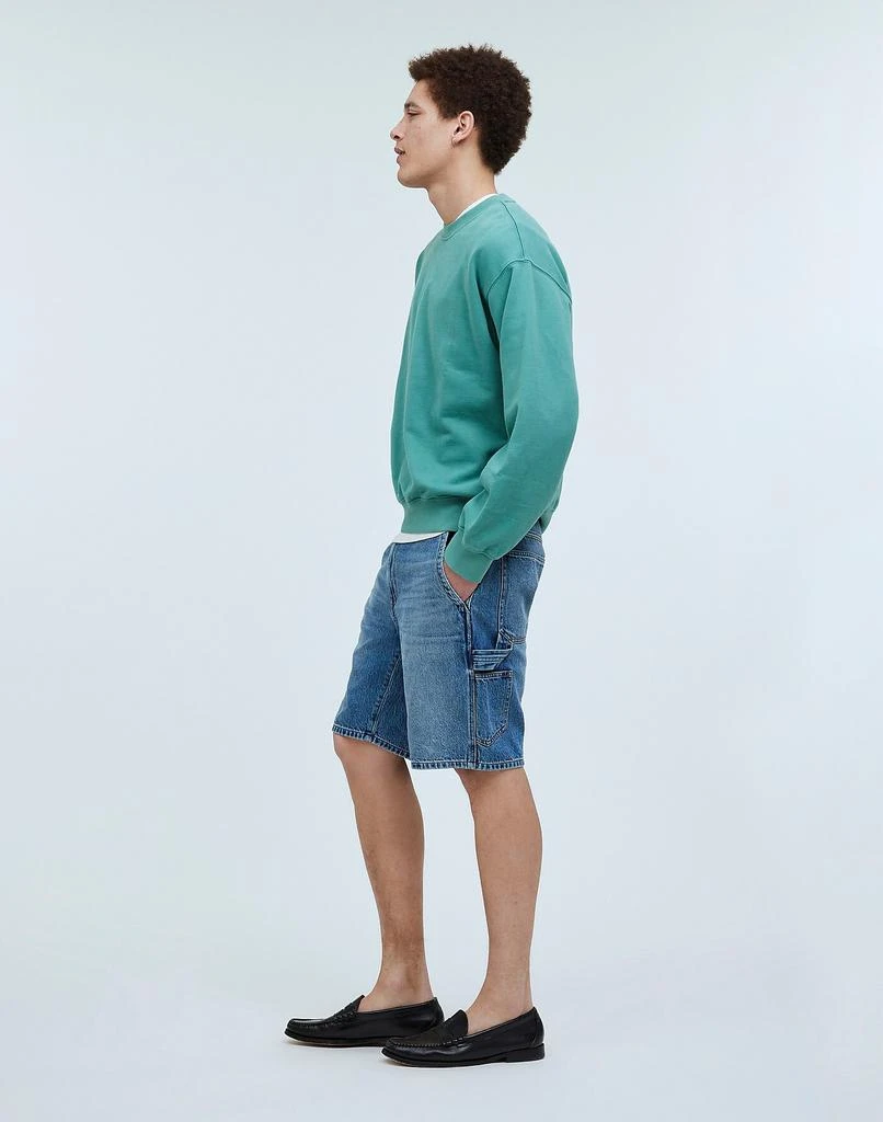 Madewell Denim Carpenter Shorts in Rees Wash 3