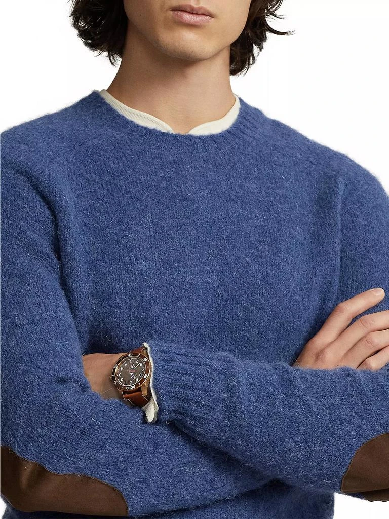 Ralph Lauren Wool & Alpaca-Blend Crewneck Sweater 5