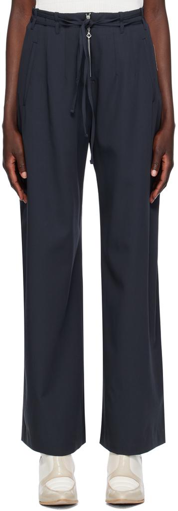 パンツ Our legacy serene trousers 34 Our Legacy - Serene Trouser Black Mnemonic Wool