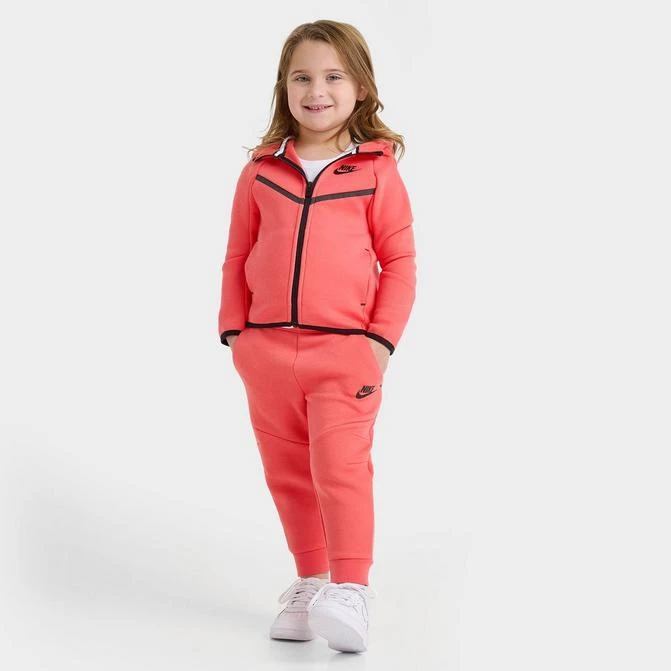 NIKE Girls' Toddler Nike Tech Fleece Full-Zip Set 1