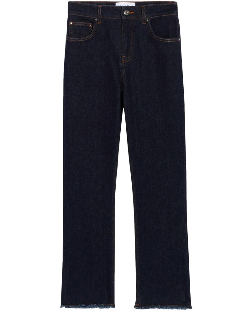 CLAUDIE PIERLOT High-waisted raw jeans