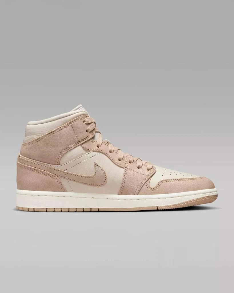 NIKE Air Jordan 1 Mid SE FJ3448-200 Sneakers WoLight Brown Shoes RHS5409 3
