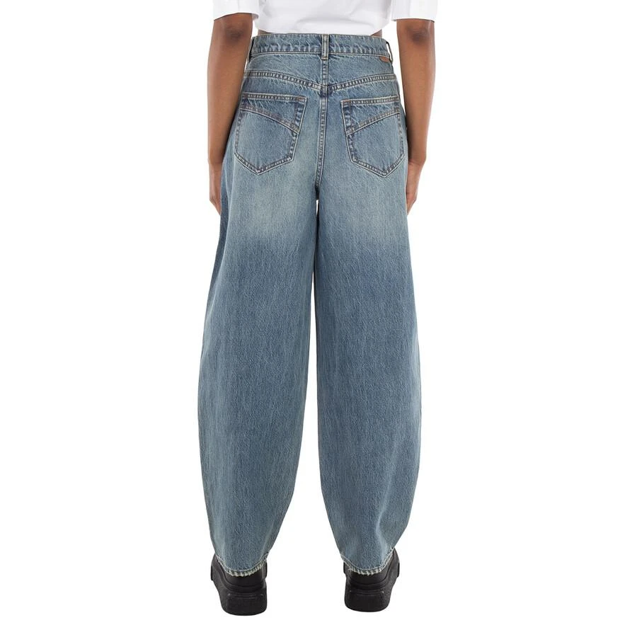 Zimmermann Illustration Barrel Cotton Denim Jeans 3