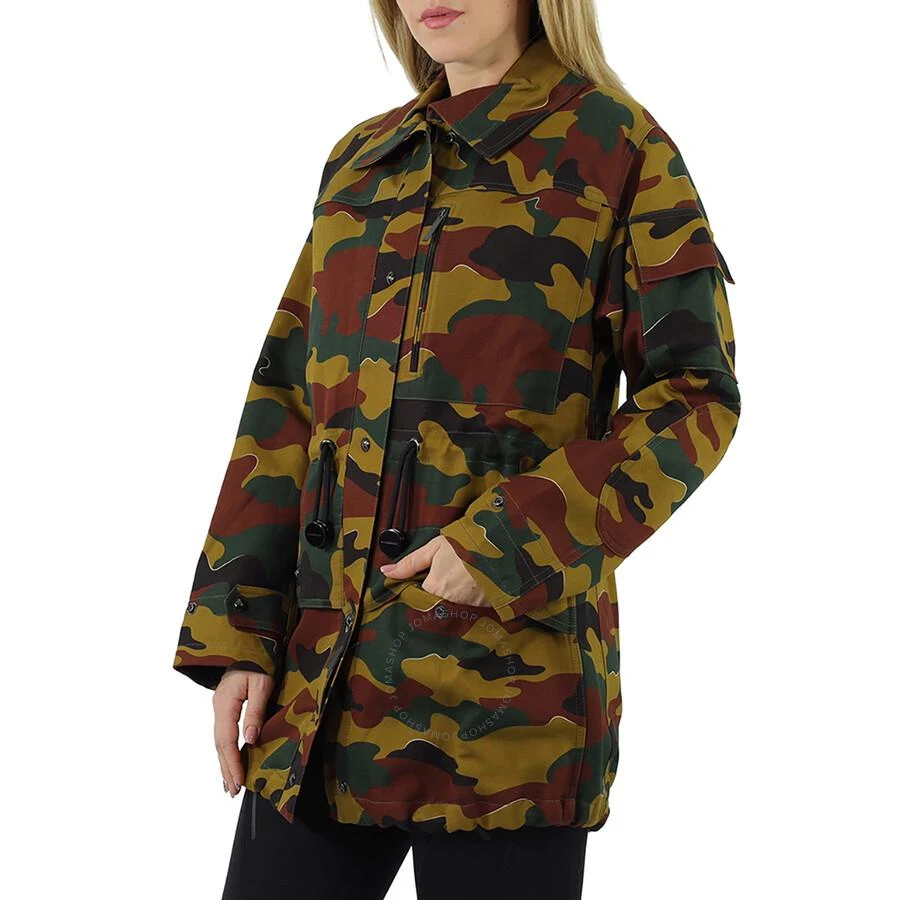 Burberry Ladies Boyfriend Fit Camouflage Print Jacket 2