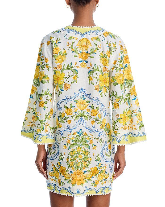 Farm Rio Sicily Mini Dress Swim Cover-Up