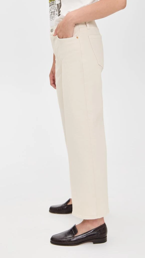 REDONE Mid Rise Wide Leg Crop Jeans 3