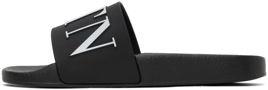 Valentino Black VLTN Slides 3